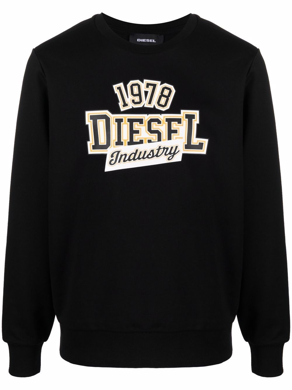 logo-print cotton-blend sweatshirt - 1