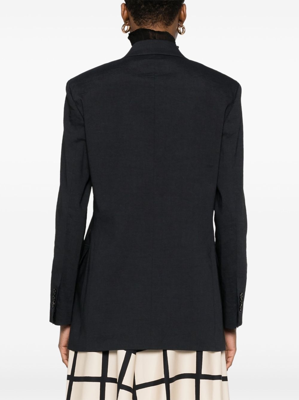 single-breasted blazer - 4