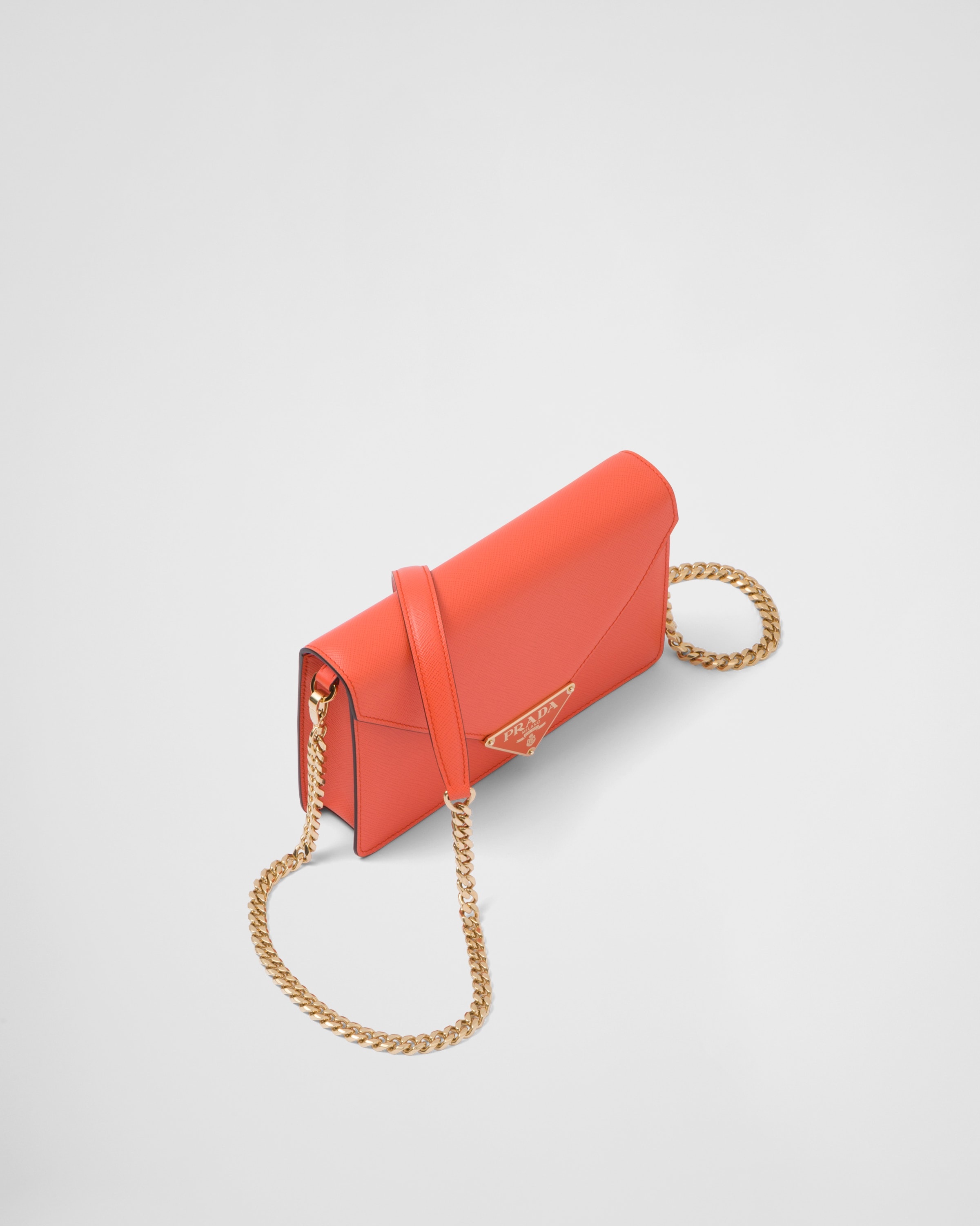Saffiano leather shoulder bag - 3