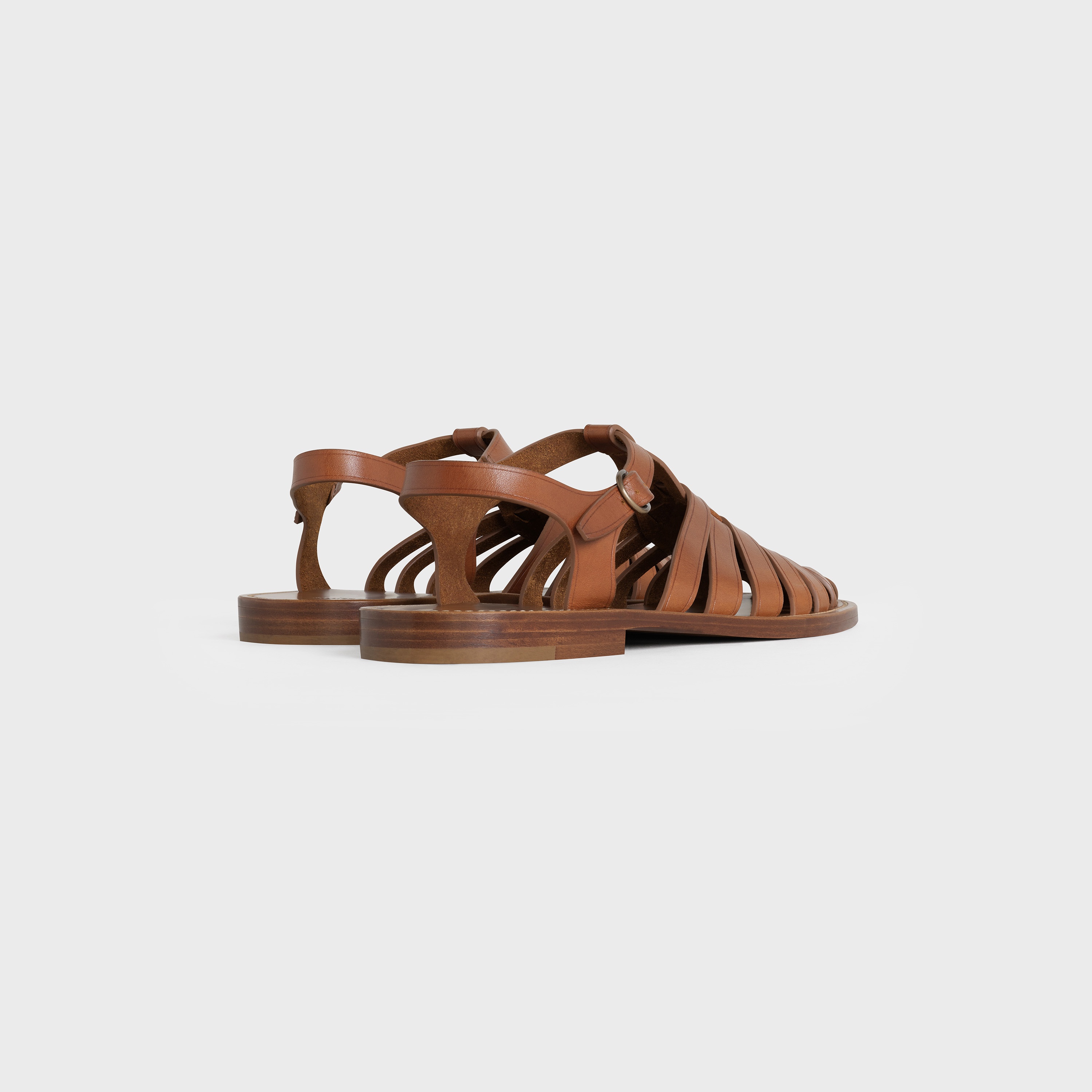 CELINE LERINS SANDAL IN VEGETAL CALFSKIN - 3