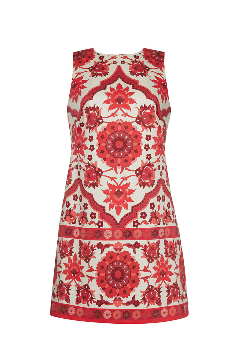 Mackenzie Dress The Most-Love Mini Silhouette Is Back In A Showstopping Print 1