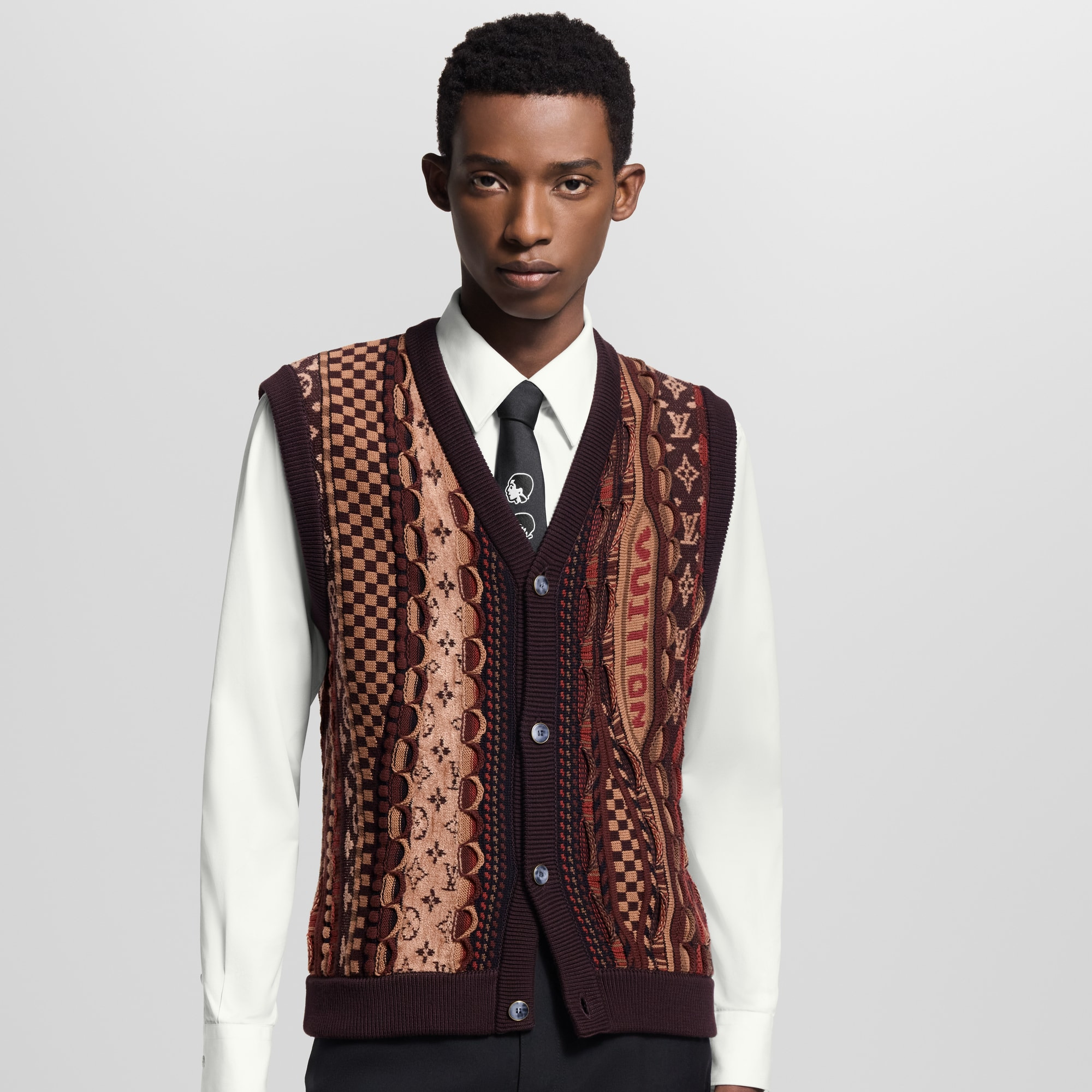 Cardigan Vest - 2