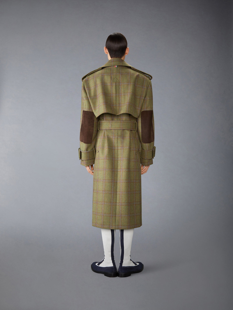 HUNTING TWEED OVERSIZED TRENCH 4