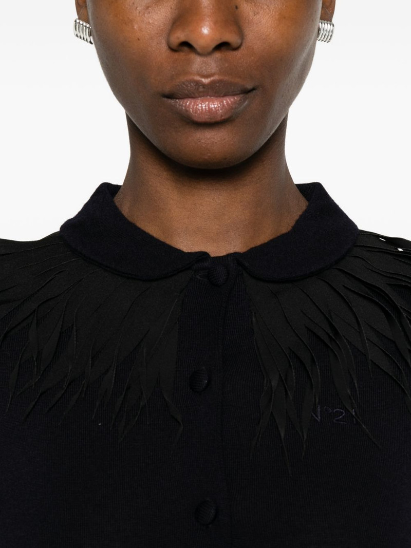 collar knitted cardigan 5