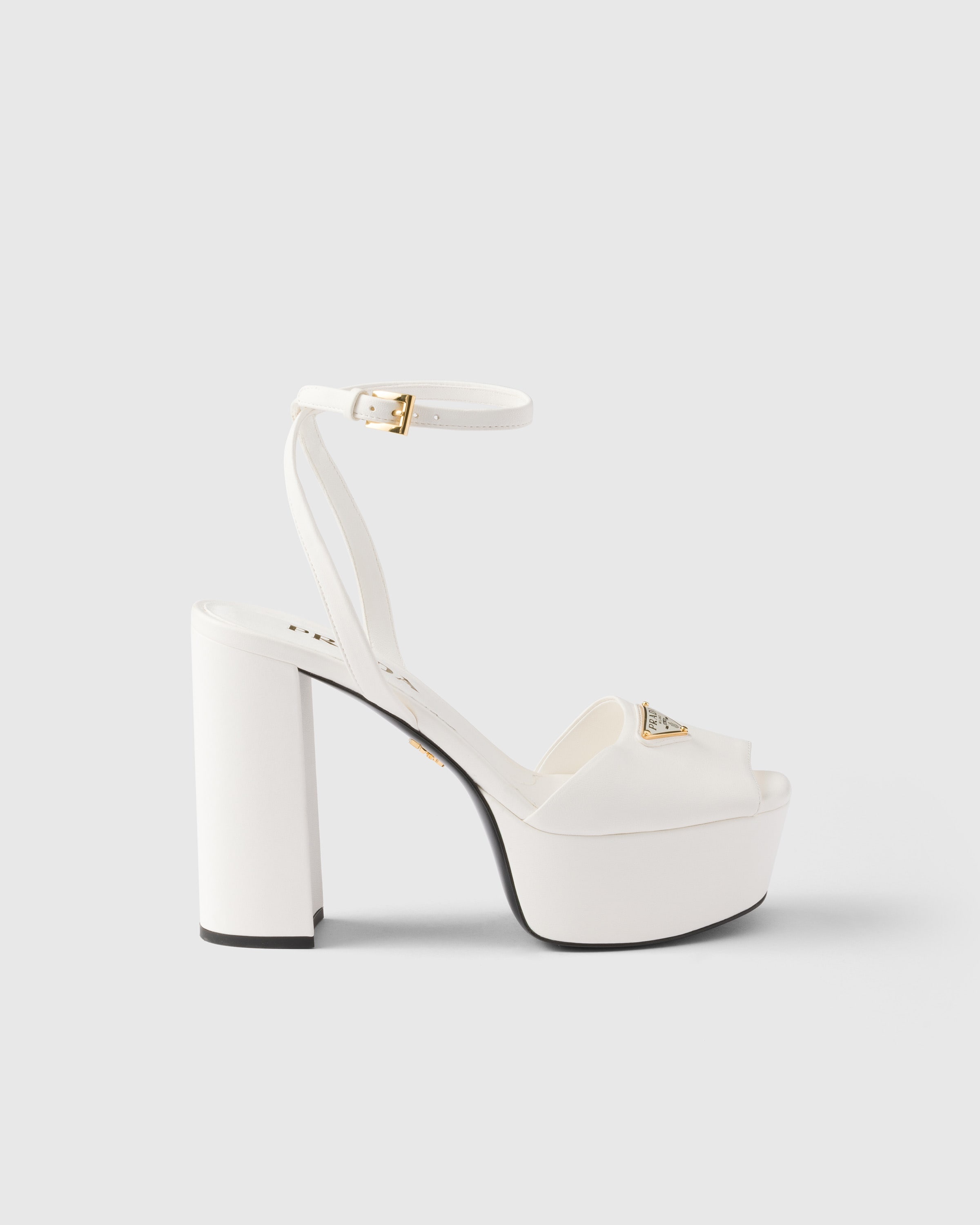 Nappa leather platform sandals - 2