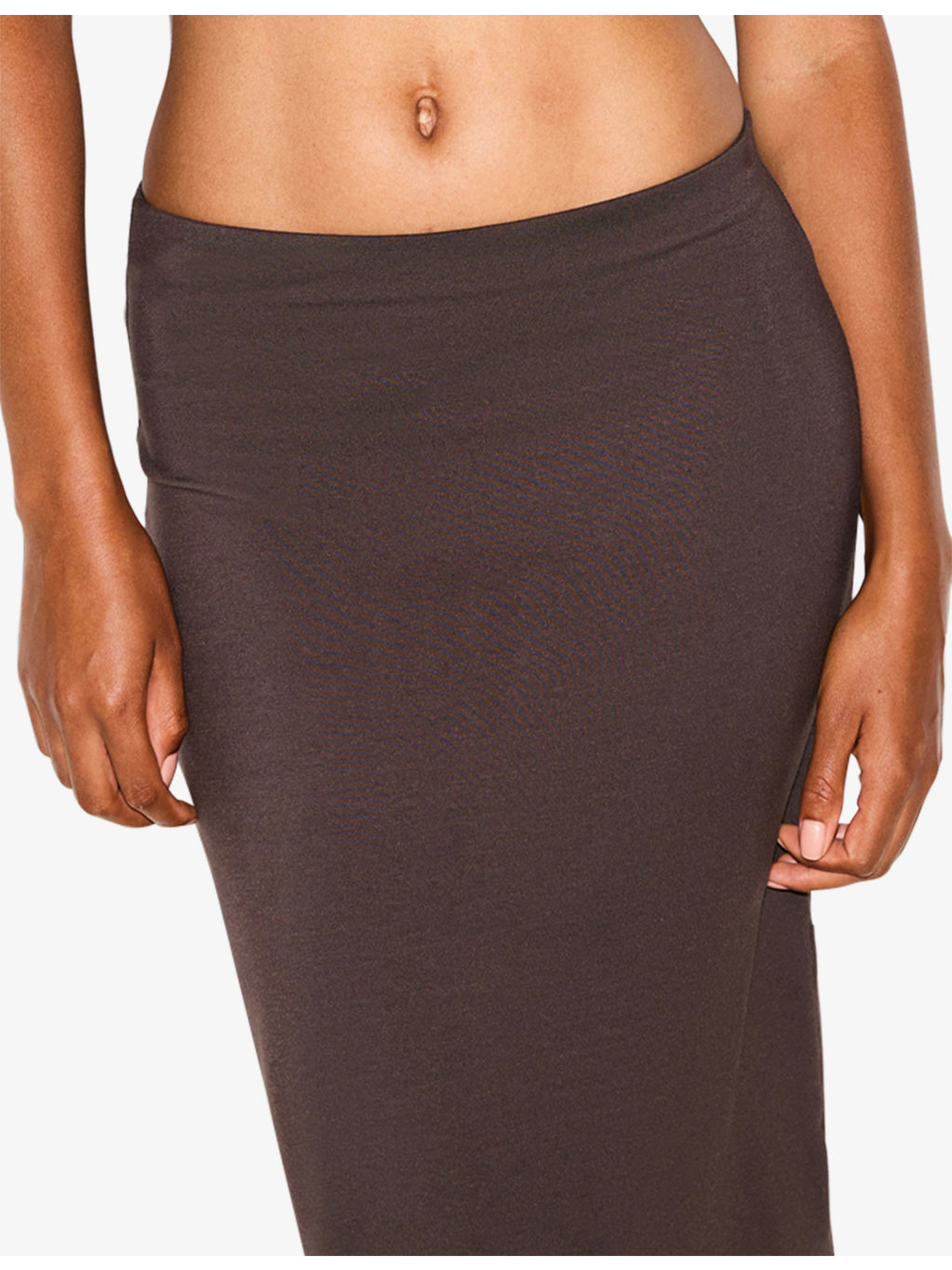 Smooth Lounge Stretch-Modal Midi Skirt - 5