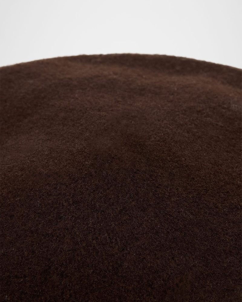 Brunello Cucinelli Monili Wool Beret outlook