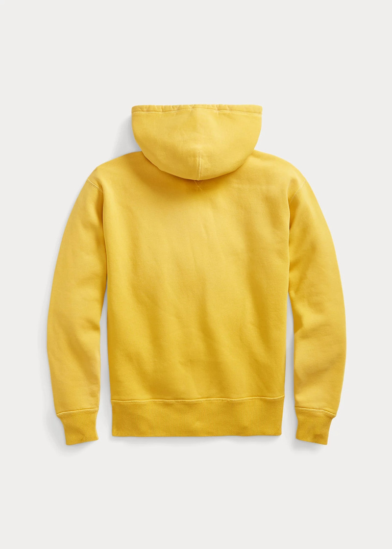 RRL by Ralph Lauren Garment-Dyed Fleece Hoodie outlook