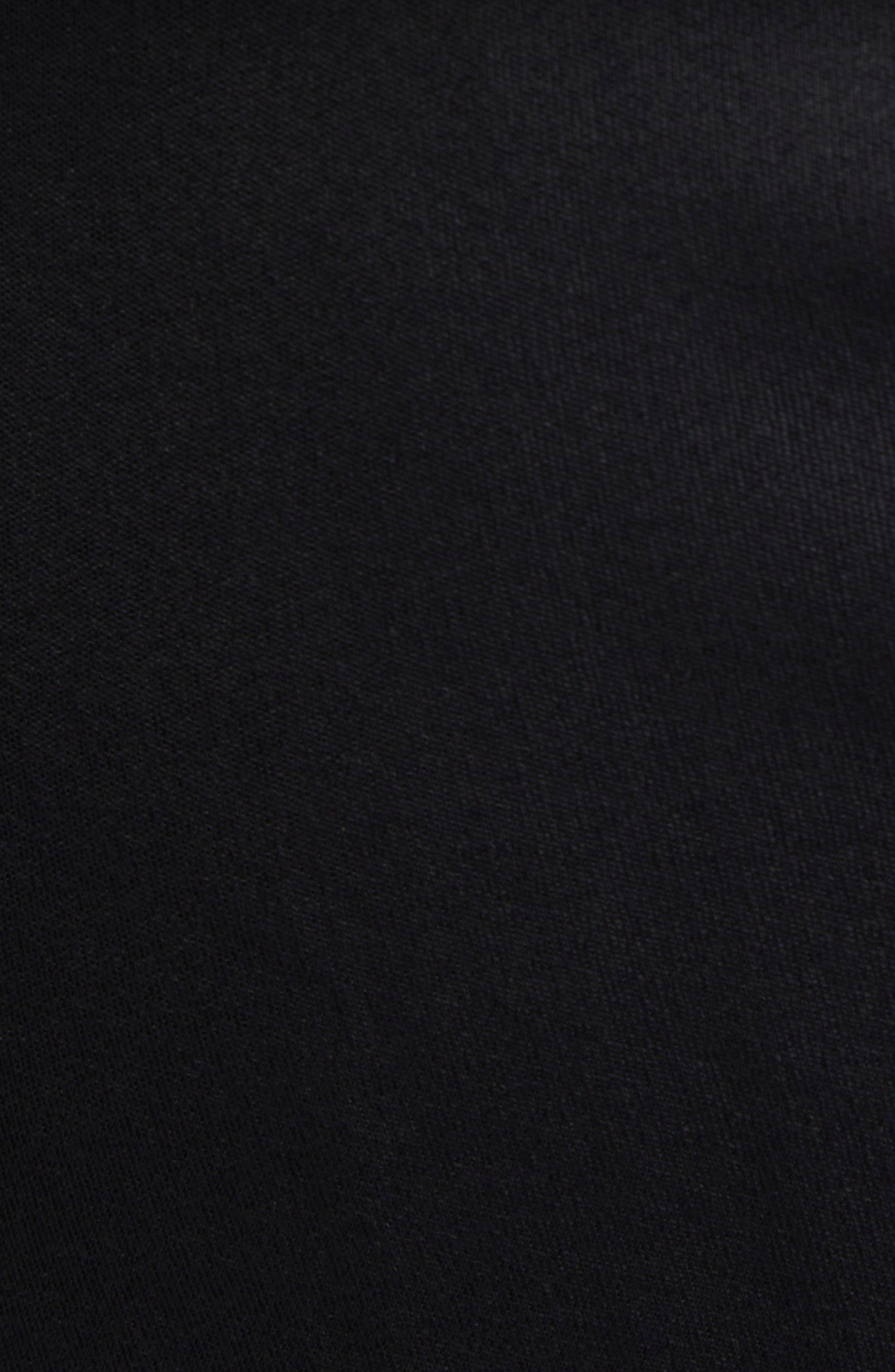 Jacquemus La Croisière Open Back Long Sleeve Dress in Black at Nordstrom - 6