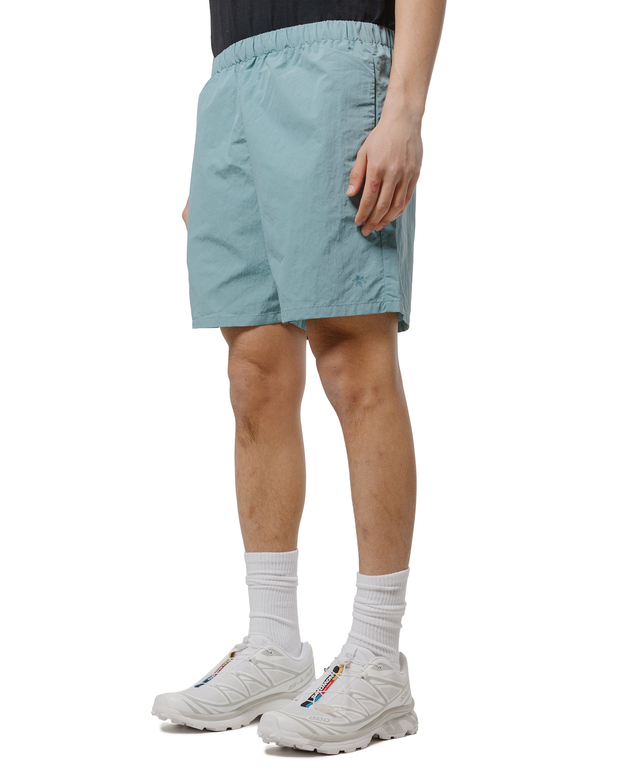 Nylon Shorts Smoke Aqua - 2