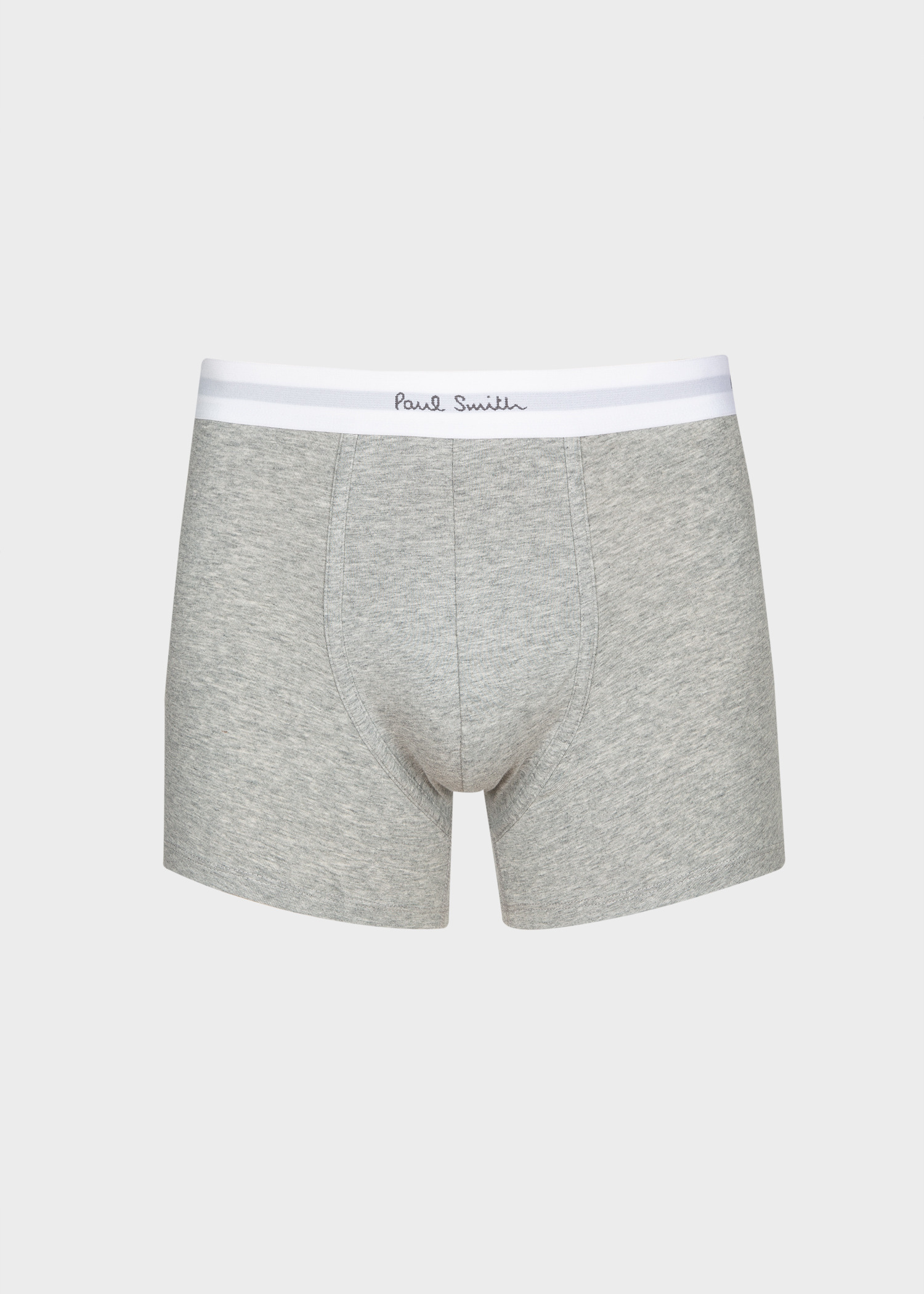 Grey Long Boxer Briefs Three Pack - 3