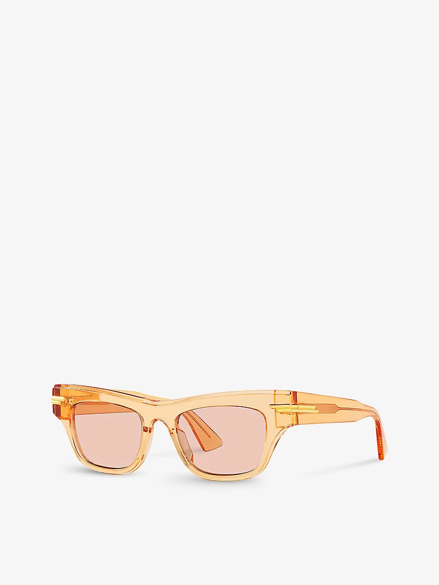 6J000306 BV1122S rectangular-frame acetate sunglasses - 3