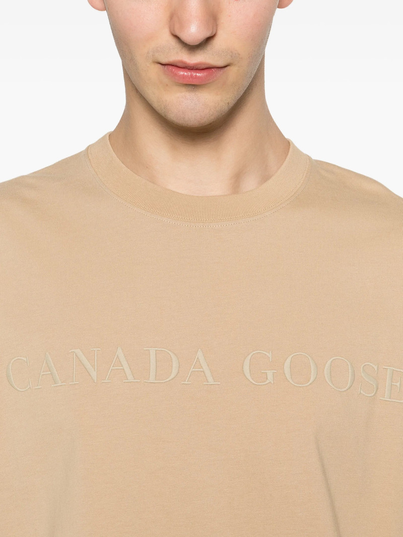 Canada Goose Logo-embroidered T-shirt 4