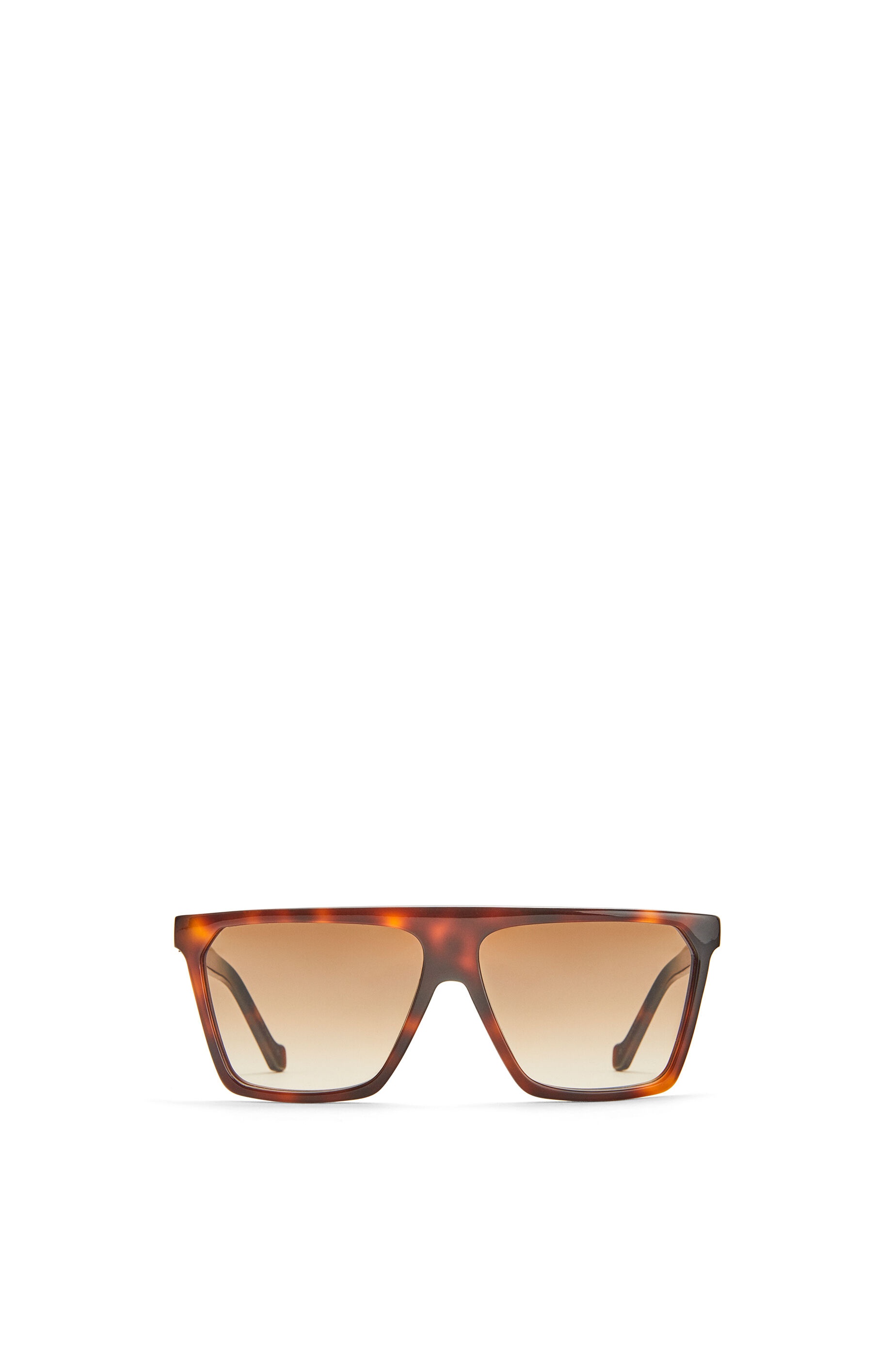 Thin flat top sunglasses - 1