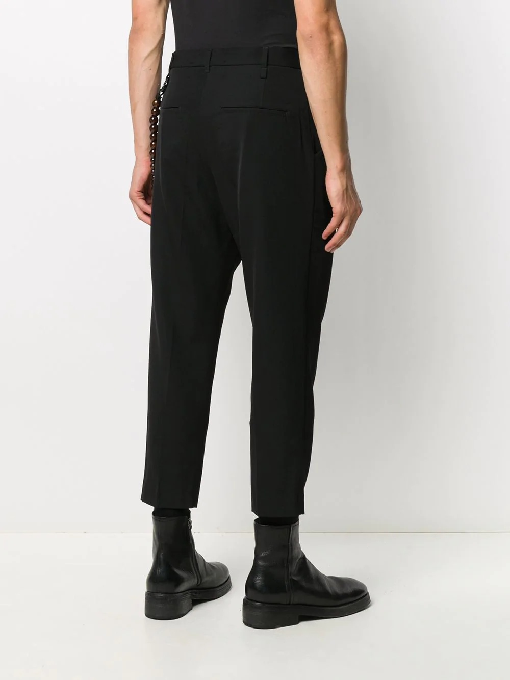 tailored crop trousers - 4