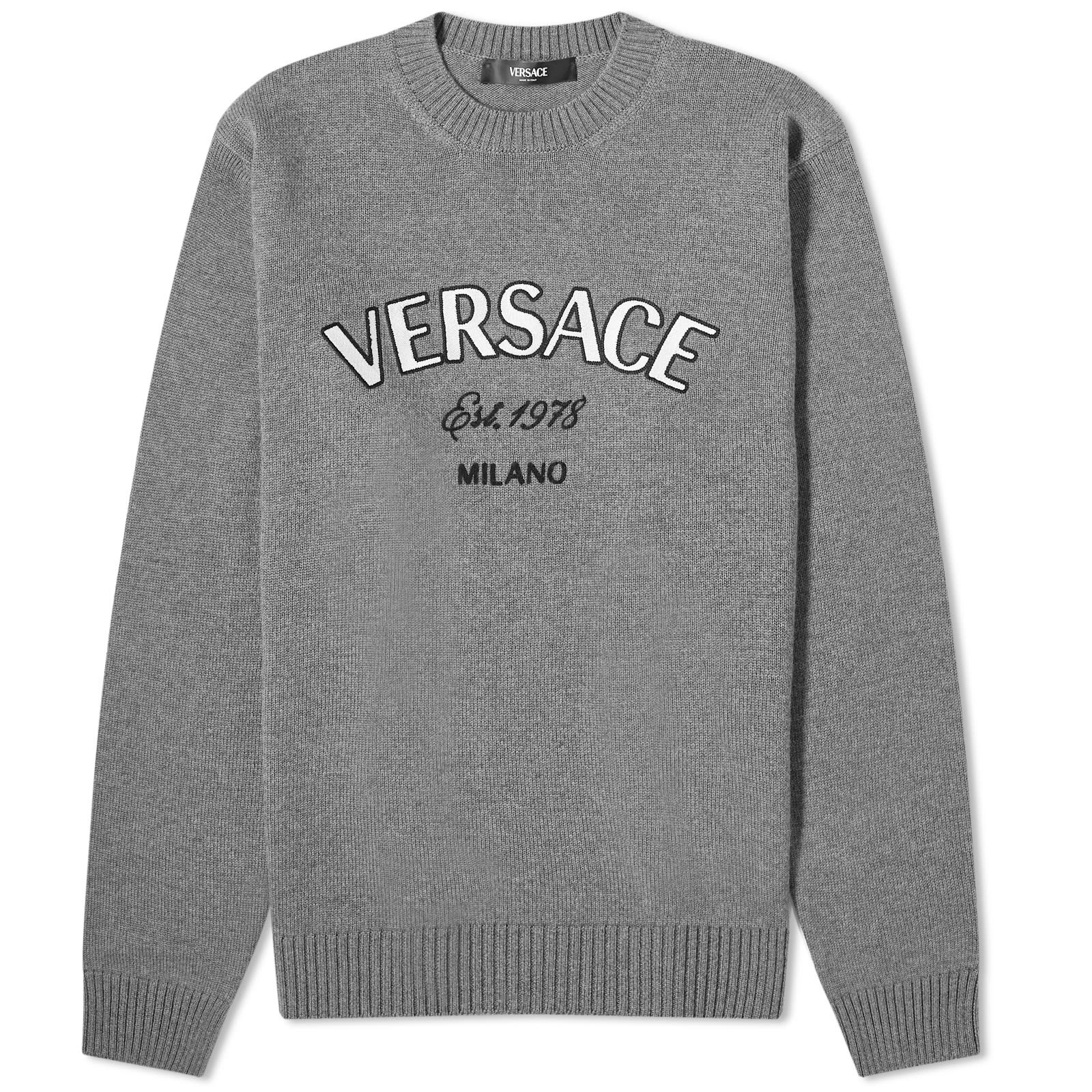 Versace Milano Embroidered Knit - 1