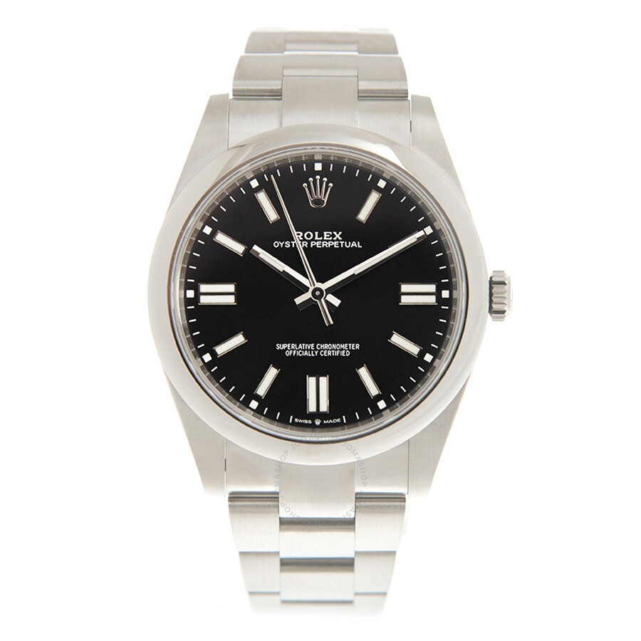 Rolex Oyster Perpetual 41 Automatic Black Dial Men's Watch 124300BKSO - 2