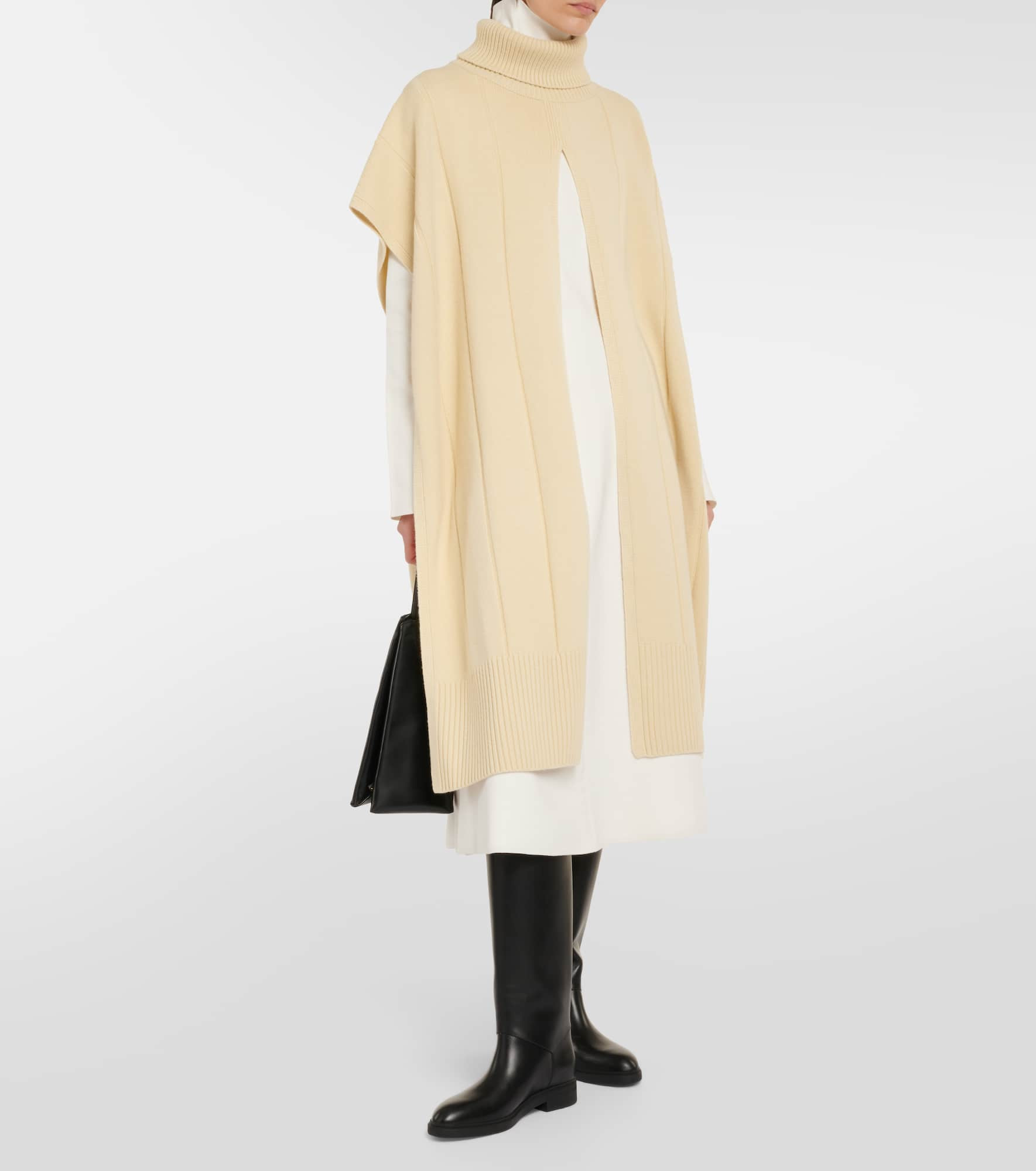 Silk-blend midi dress - 2