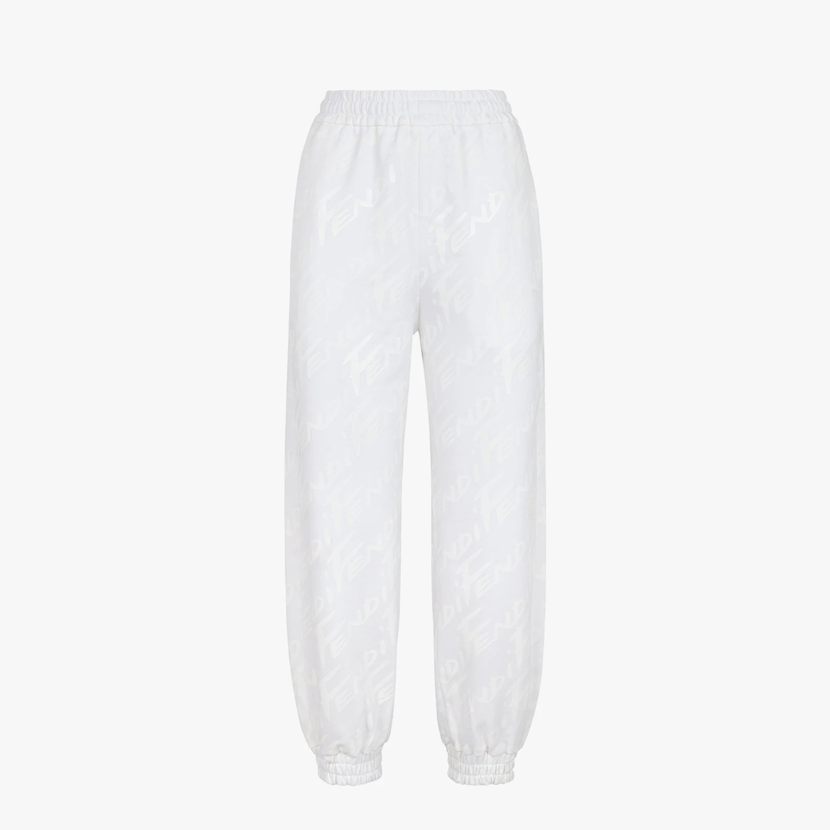 White jersey pants - 1