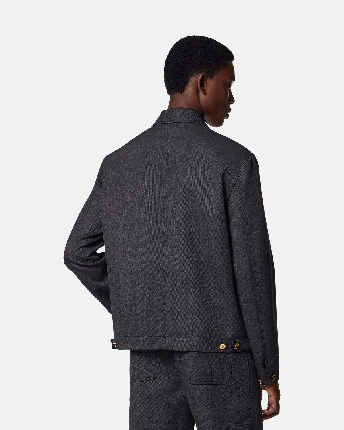 Mouliné Wool Carpenter Jacket - 5