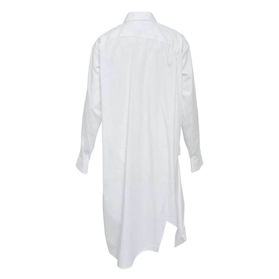 Cotton Broad Cutting Out Blouse - 2