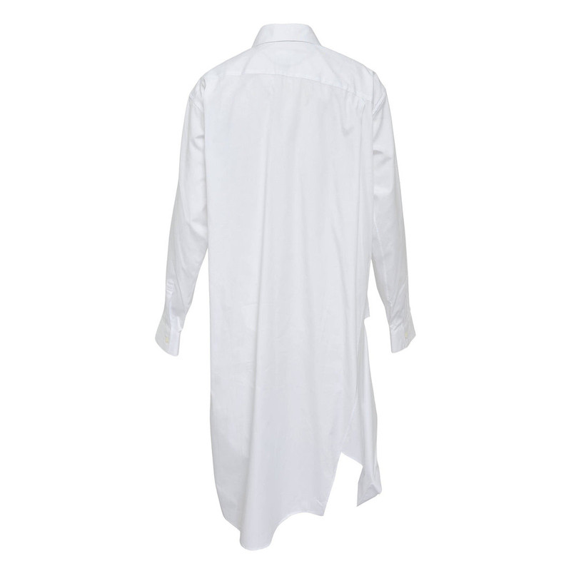Comme Des Garçons Cotton Broad Cutting Out Blouse outlook