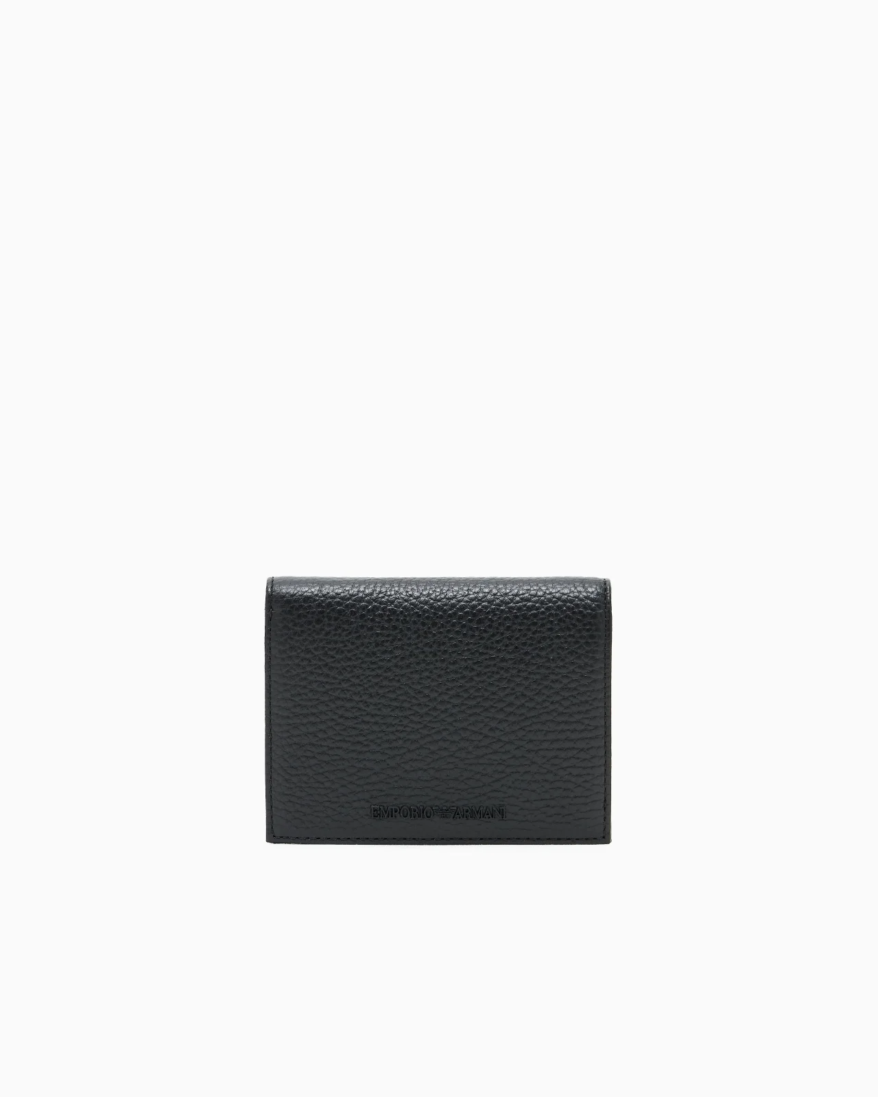 TUMBLED LEATHER COMPACT WALLET - 1