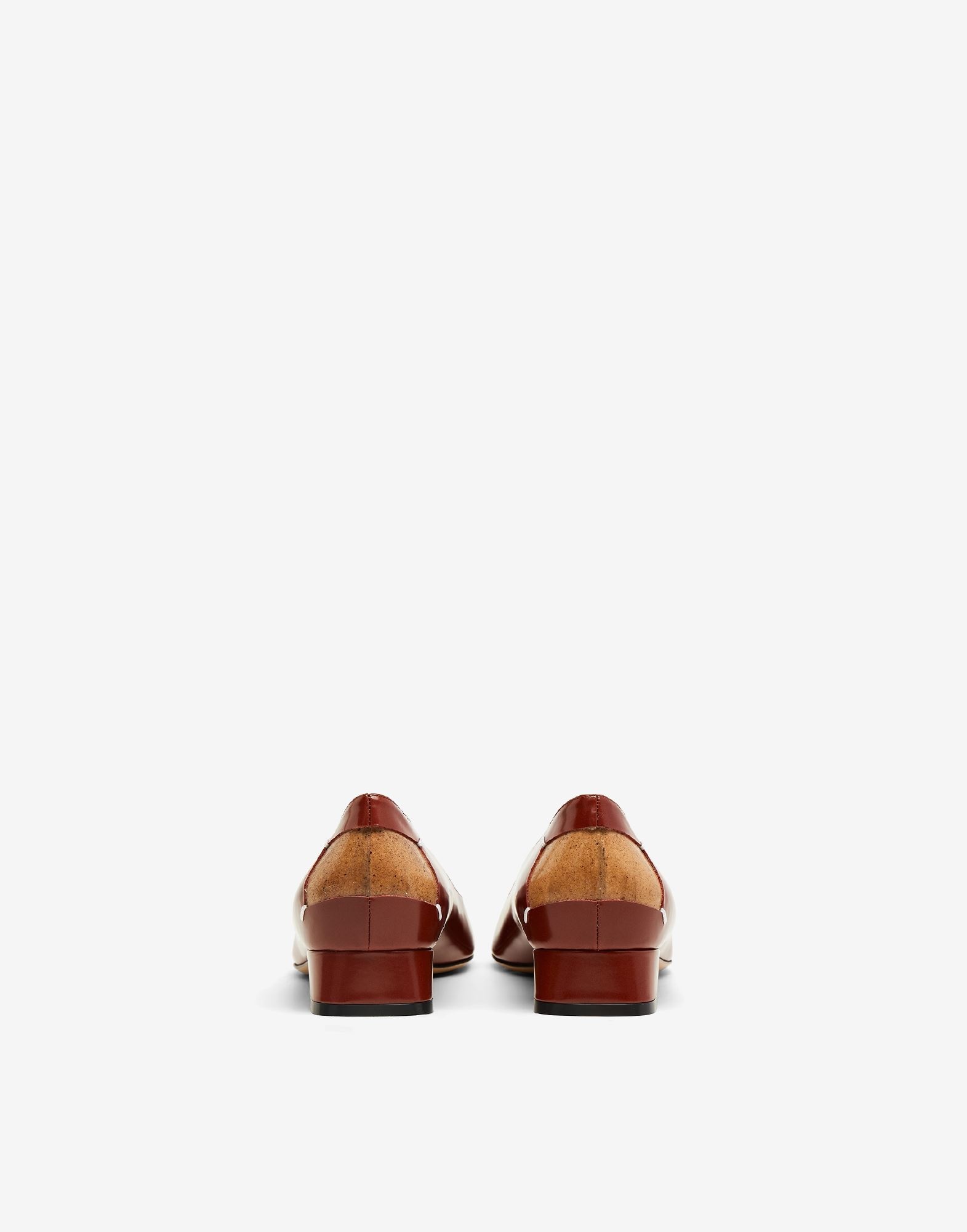 Square-toe ballerina shoes - 3