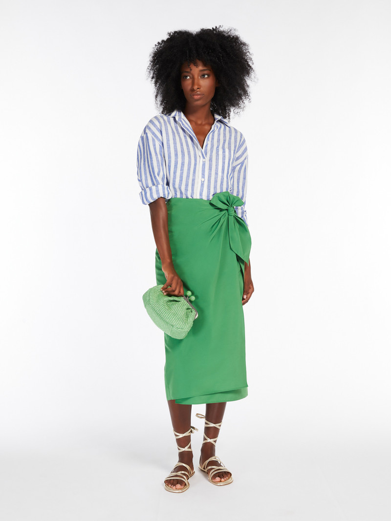 PALMAS Small raffia-effect Pasticcino Bag 7