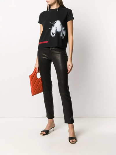 Rick Owens DRKSHDW Performa printed T-shirt outlook