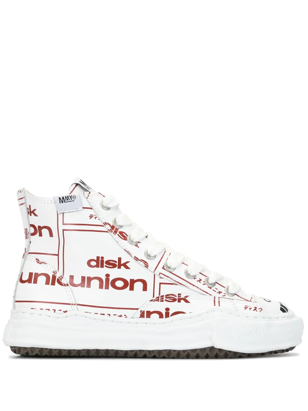 'Disc Union' high-top sneakers - 1