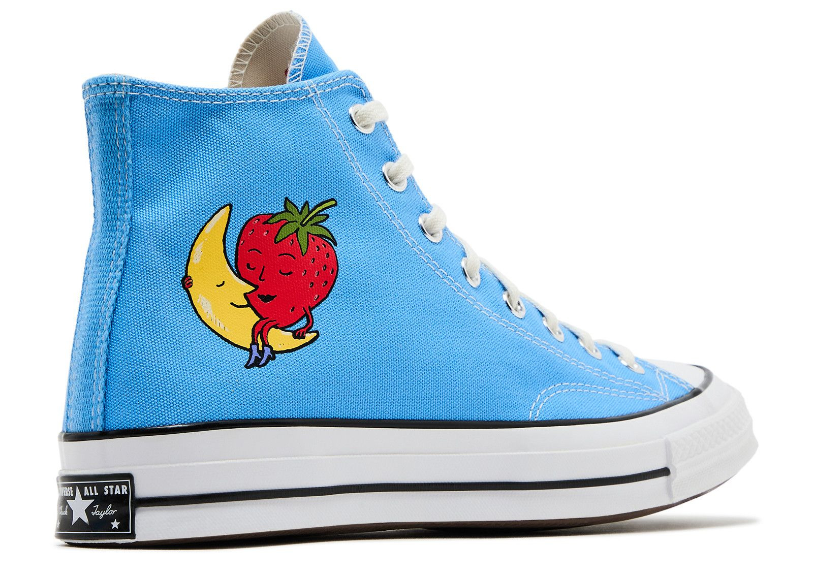 SKY HIGH FARM WORKWEAR X CHUCK 70 HIGH 'STRAWBERRY MOON - UNIVERSITY BLUE' - 3