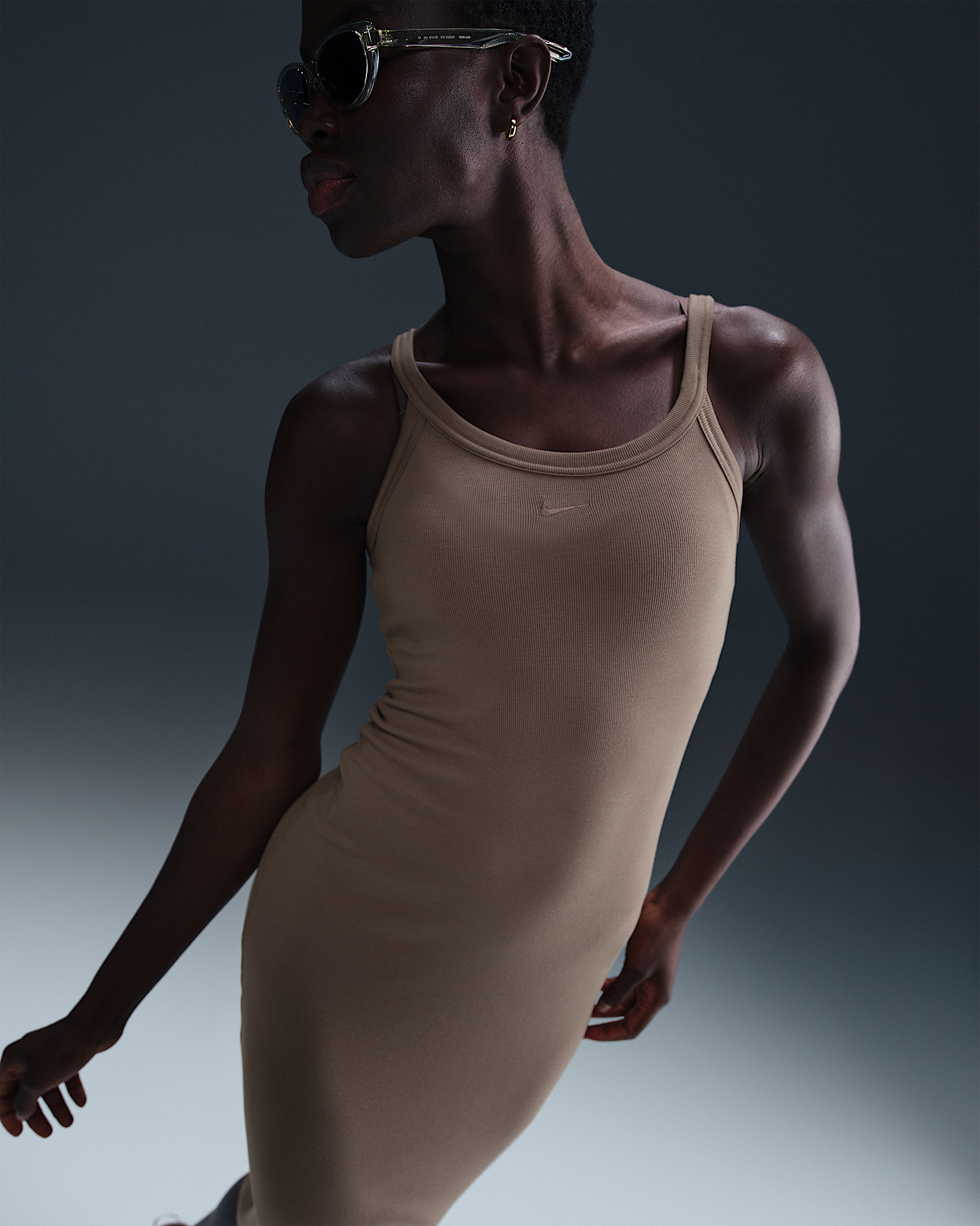 Nike Sportswear Chill Knit Women's Tight Mini-Rib Tank Dress - 2