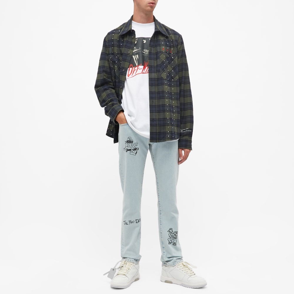 END. x Off-White Bandit Slim Jeans - 6