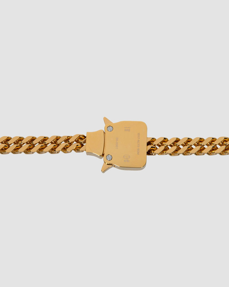 DOUBLE BUCKLE CUBIX CHAIN NECKLACE 3