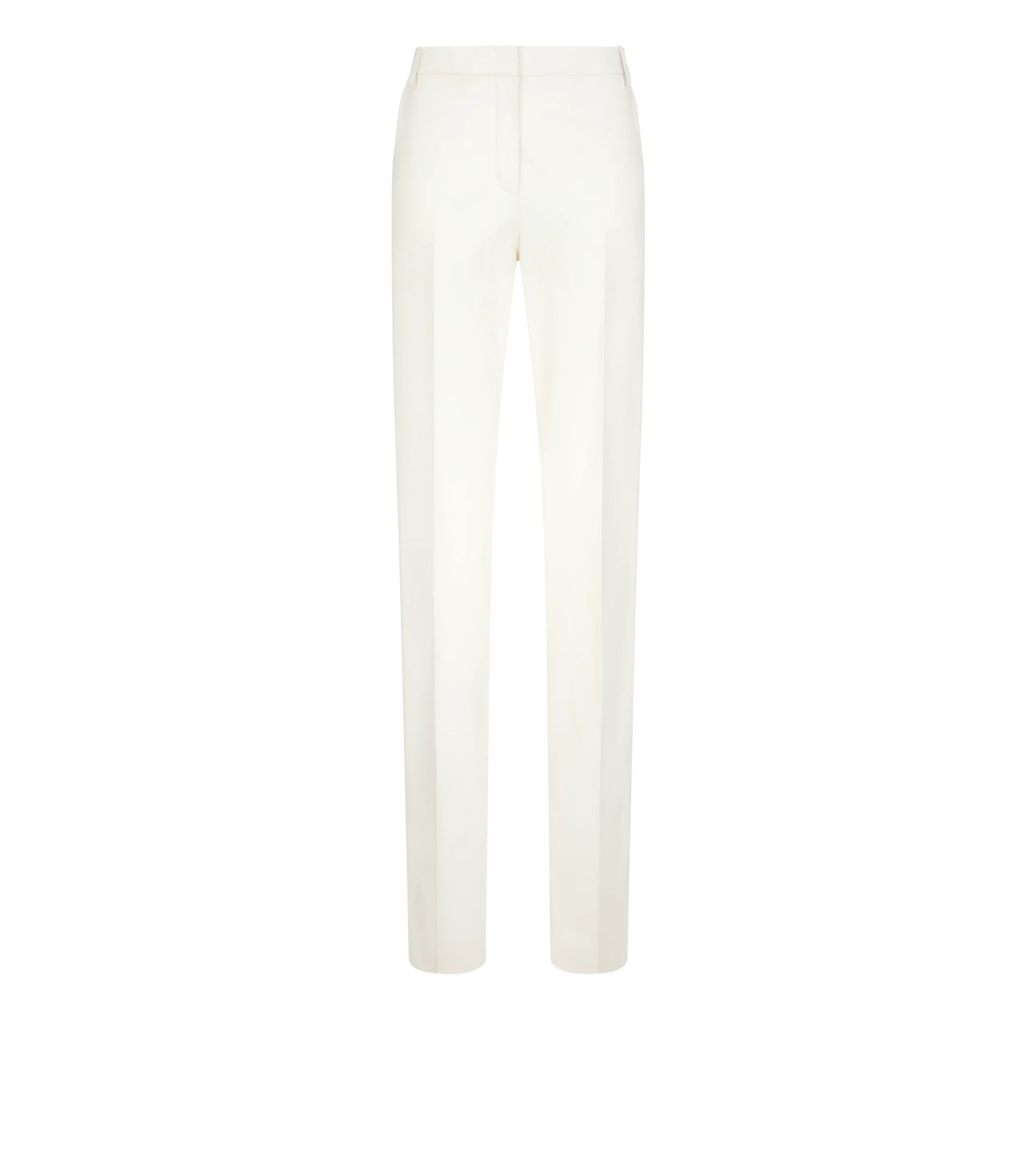 TAILORED STRAIGHT LEATHER PANTS - 1