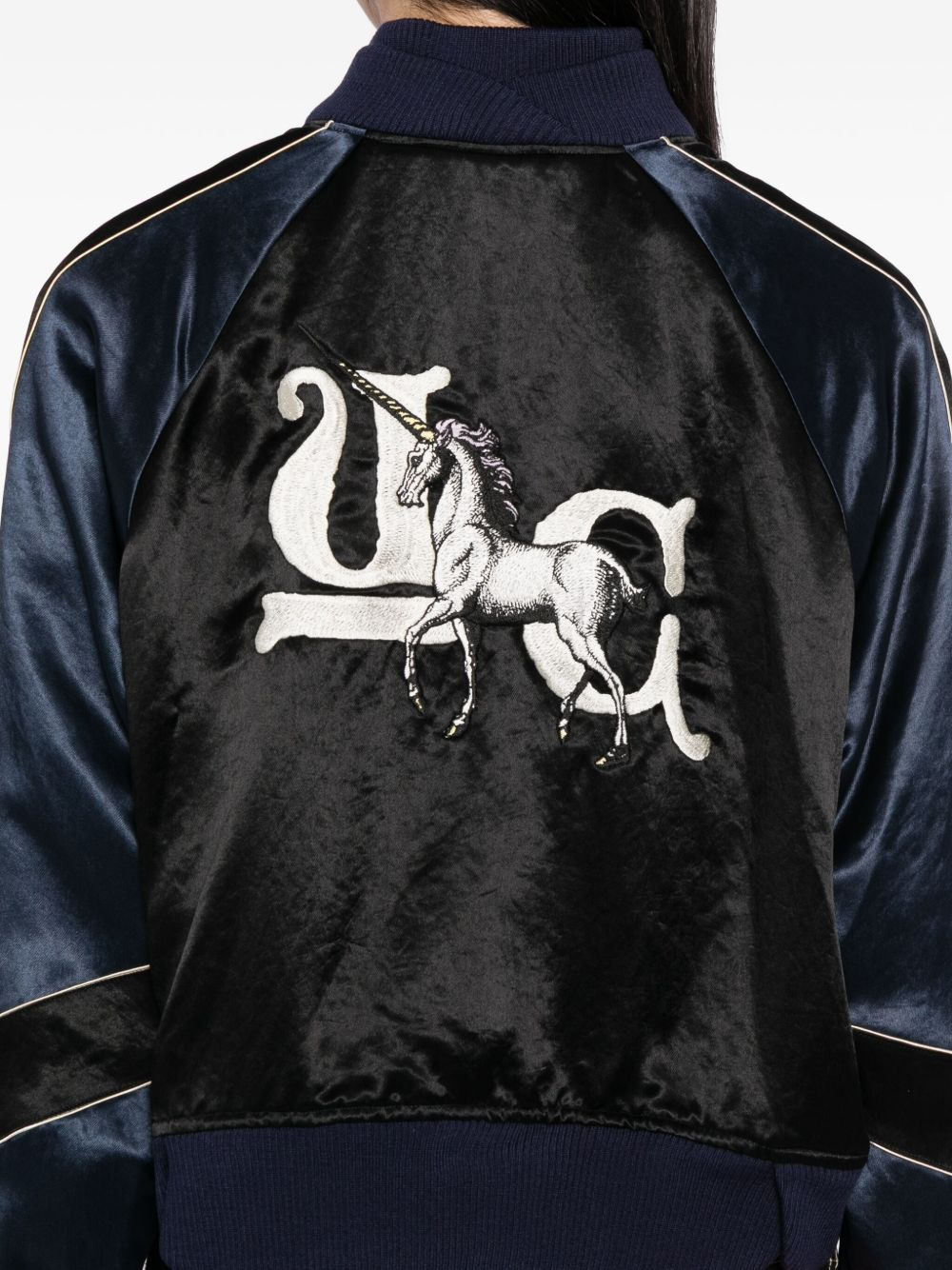 embroidered bomber jacket - 5
