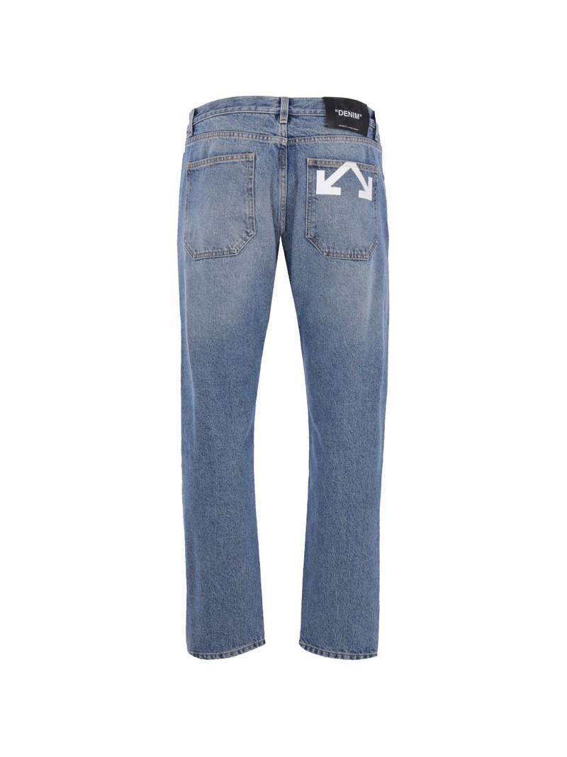 Off-White arrow logo jeans outlook