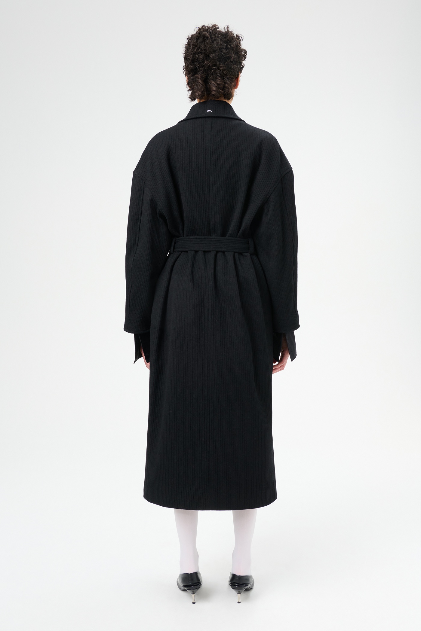 Court Coat Black Jumbo Bedford - 5