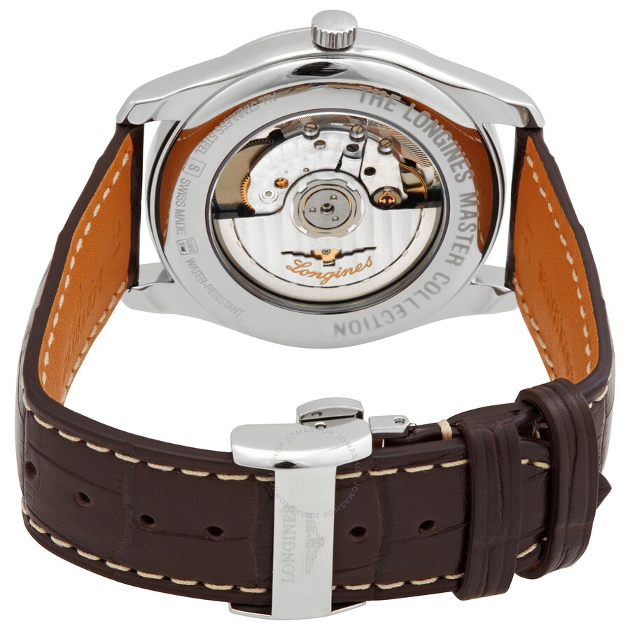 Longines Master Automatic Chronometer Diamond Silver Dial Men's Watch L2.910.4.77.3 - 3