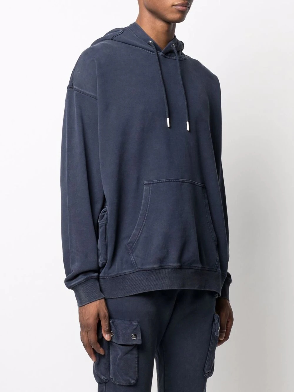 pocket detail hoodie - 3