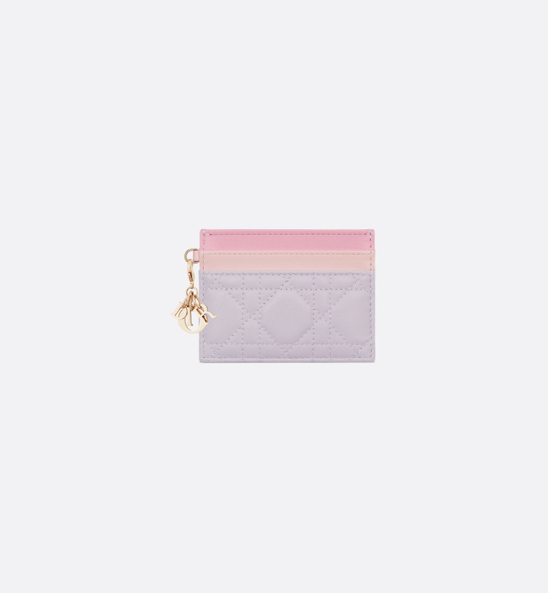 Lady Dior Freesia Card Holder 1