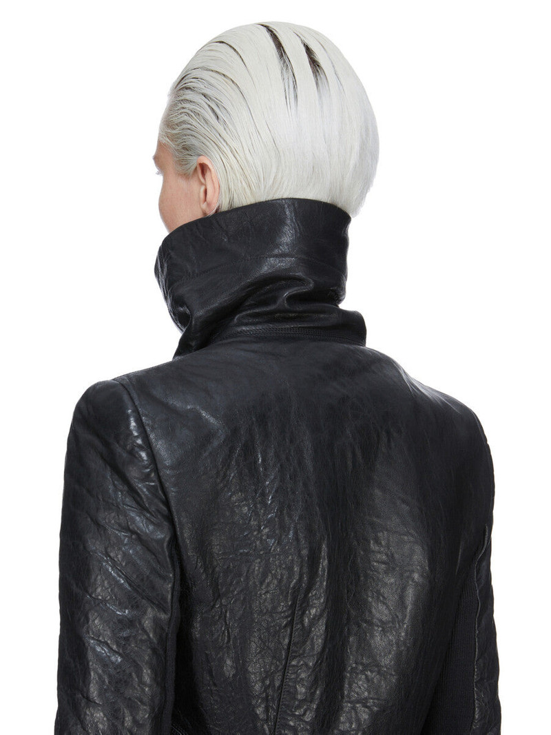 Black Temple Naska Biker Leather Jacket 5