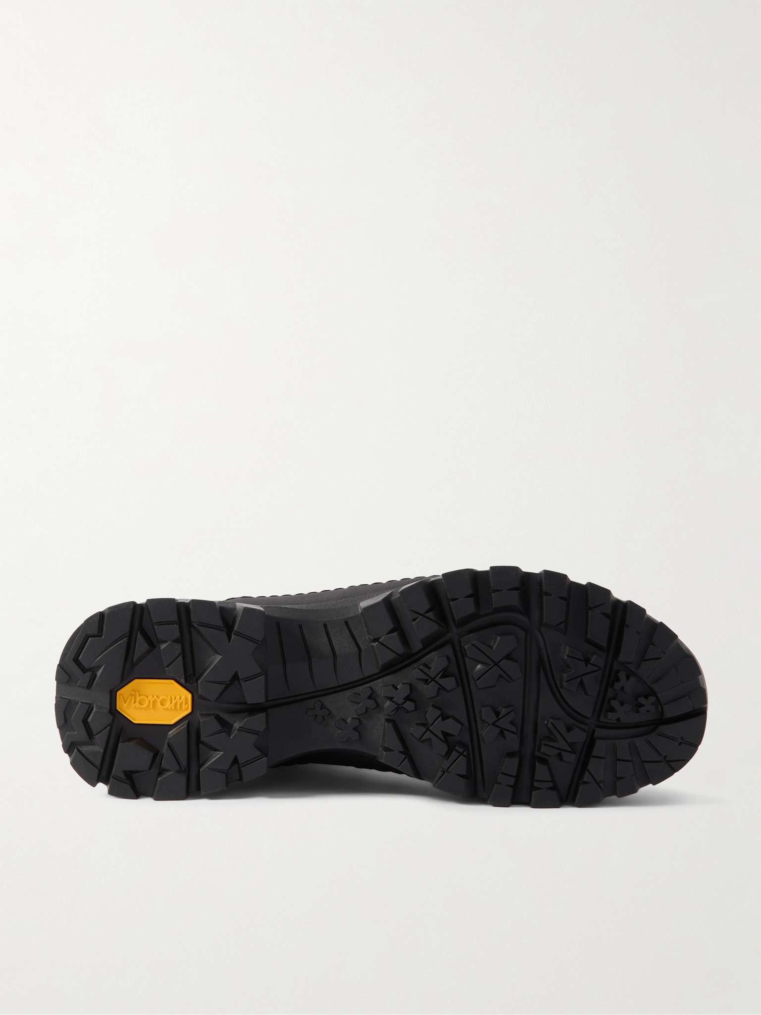Leather-Trimmed Nubuck Hiking Boots - 3