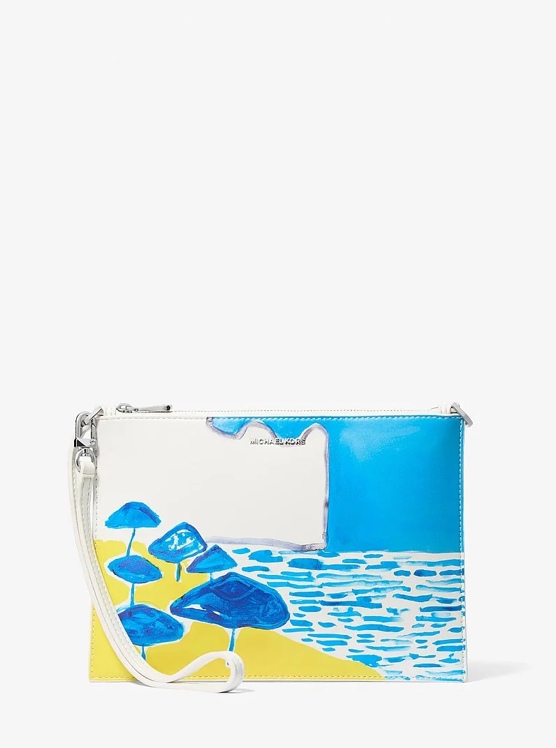 Michael Kors X Christina Zimpel Jet Set Extra-Large Convertible Wristlet - 1