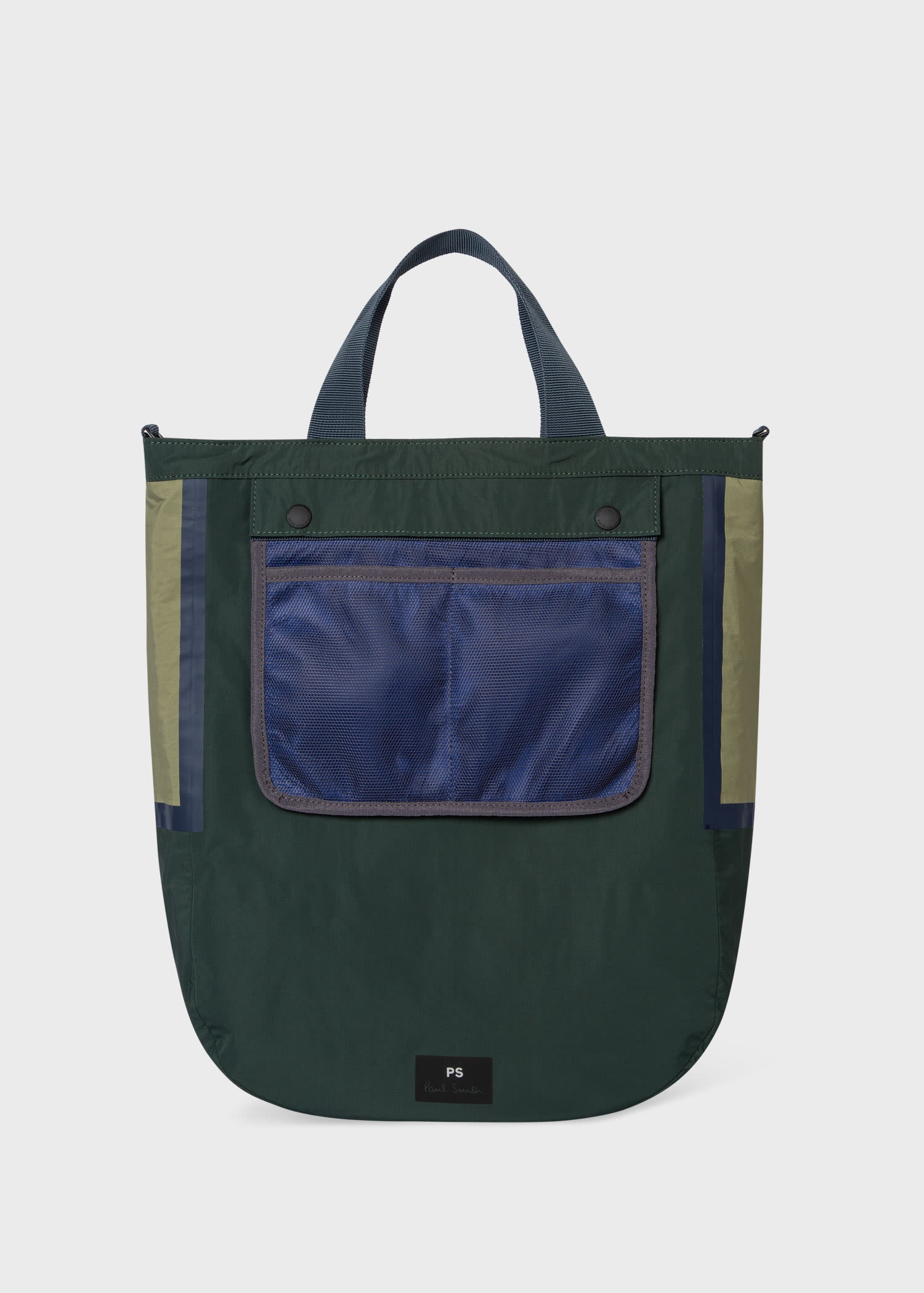 Colour-Block Tote Bag - 1