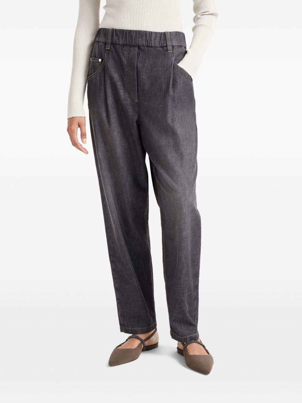 tapered jeans - 3