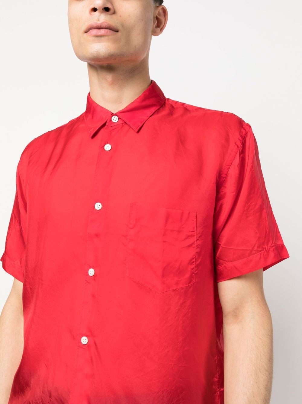 short-sleeves classic-collar shirt - 5