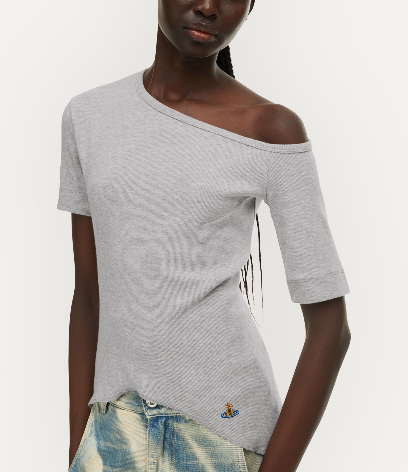 ORGY SHOULDER T-SHIRT - 4