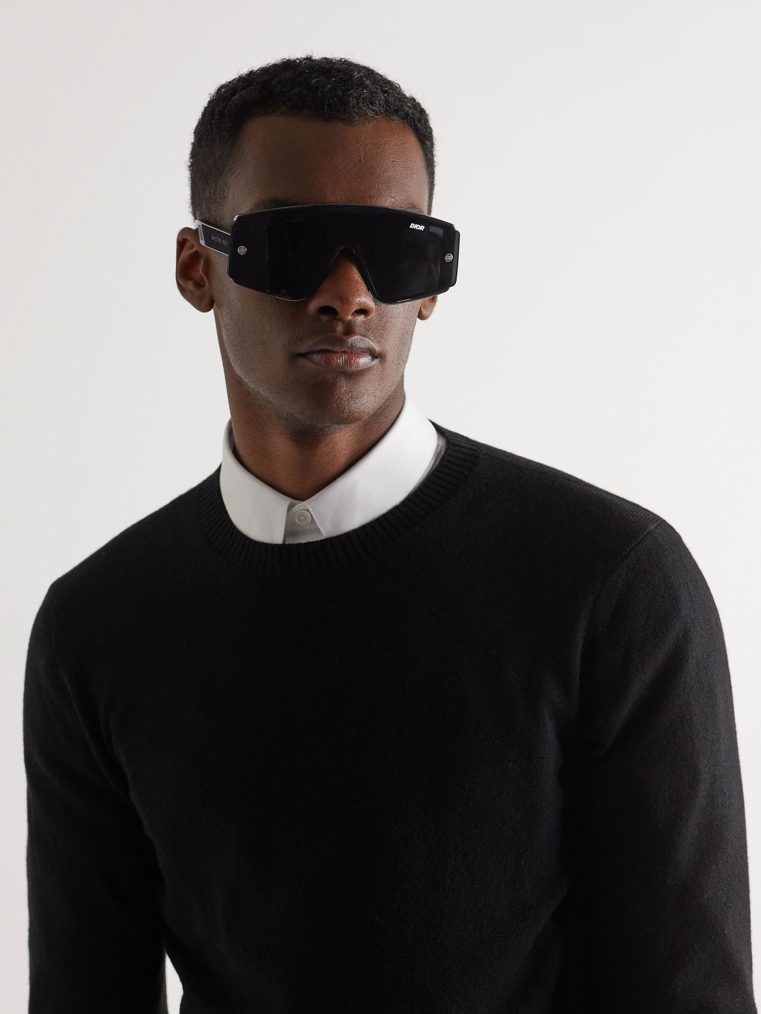 DiorXtrem MU Convertible D-Frame Acetate Sunglasses Black - 2